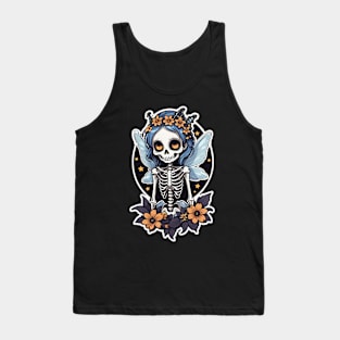 Skeleton Fairy 3 Tank Top